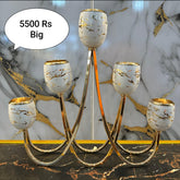 5 slot Big candle holder
